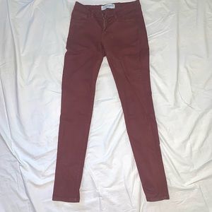 Vintage pleather pants